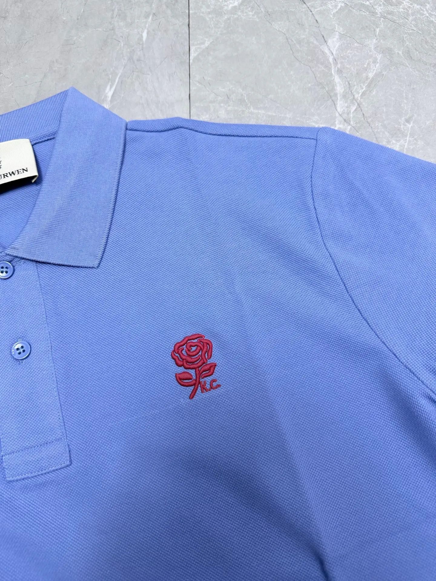 Kendiwen 26New Arrival Spring and Summer Series Little Rose Multicolor Casual Lapel Short-Sleeved POLO Shirt Size: M.L.XL.XXL.XXXL.